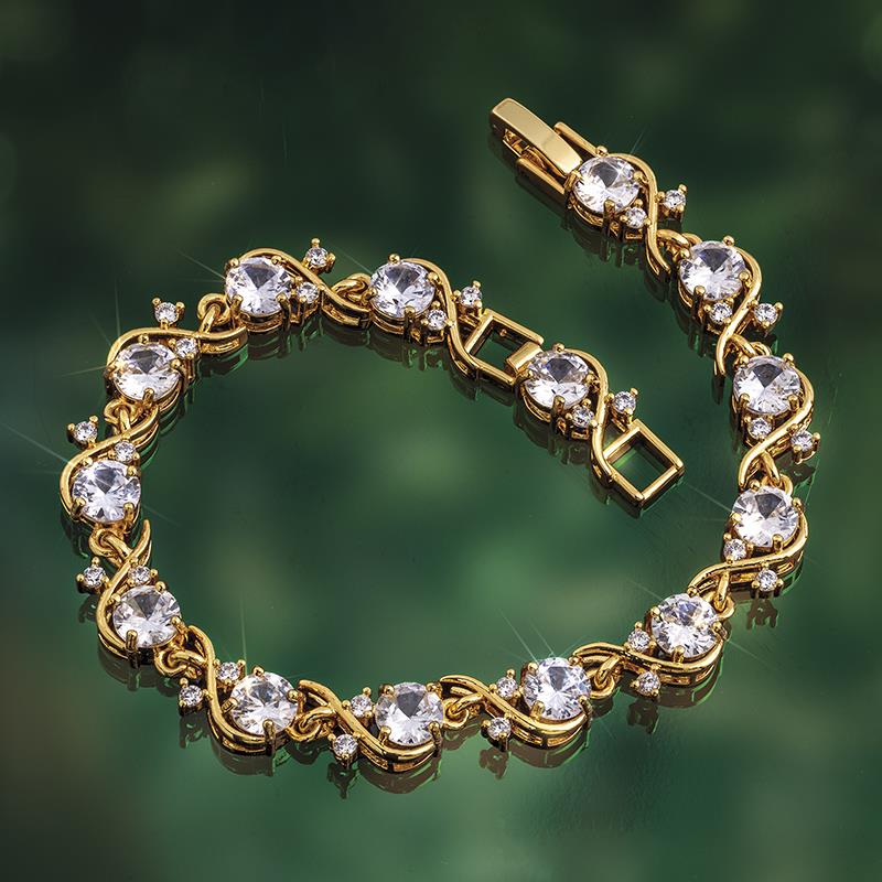 Women's Two Hearts Bracelet