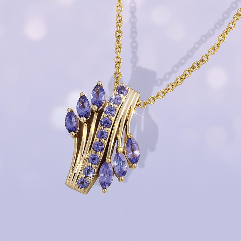 Women's Manyara Tanzanite Pendant plus Chain