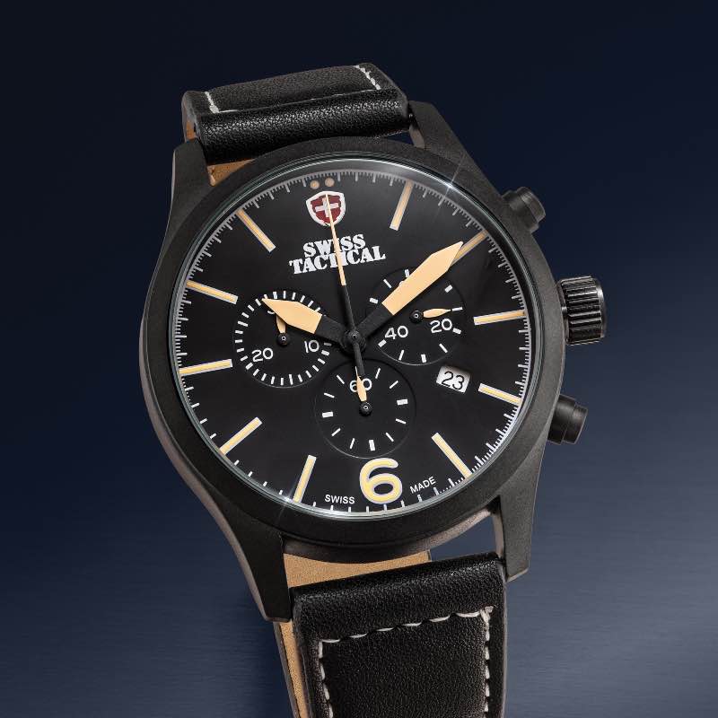 Night Command Swiss Chronograph