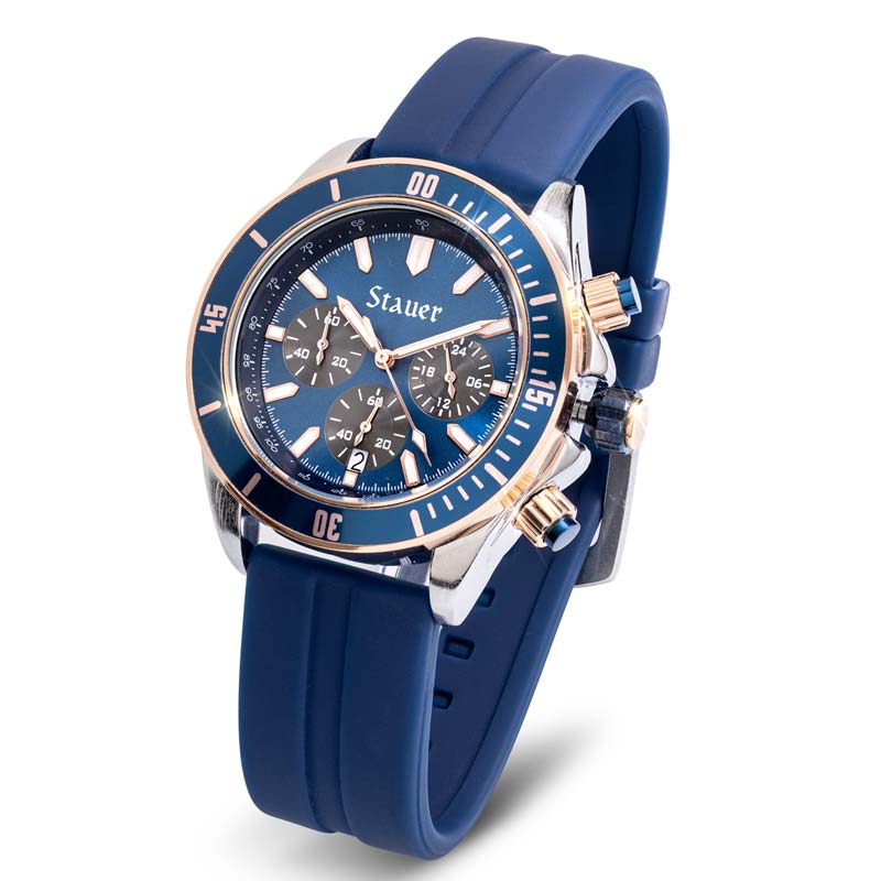 Stauer Prestige Blue Chronograph