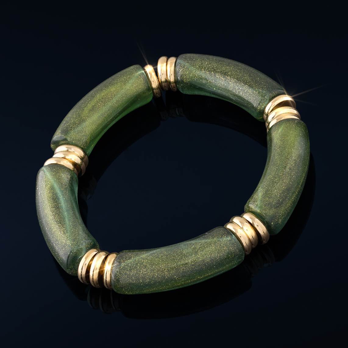 Phoenician Power Bracelet (Olive Green)