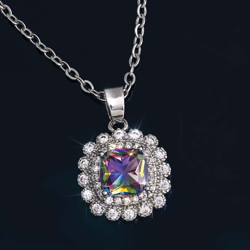 DiamondAura Mystery Color Change Necklace