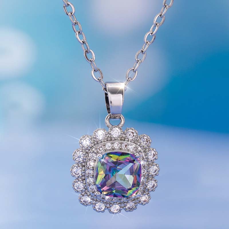 DiamondAura Mystery Color Change Necklace