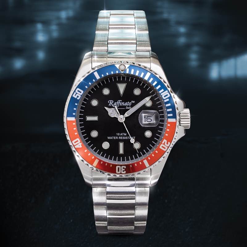 RossoBlu Classic Sport Watch