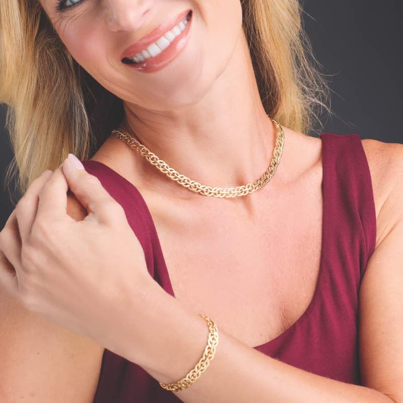 The Perfect Loop Women's Necklace & Bracelet Set