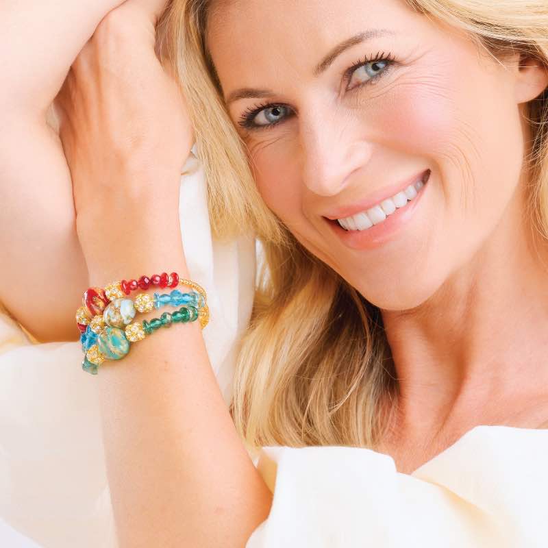 Regata Murano Bracelet (Blue)