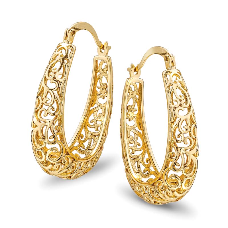 Venetian Palace Earring (gold-finished)