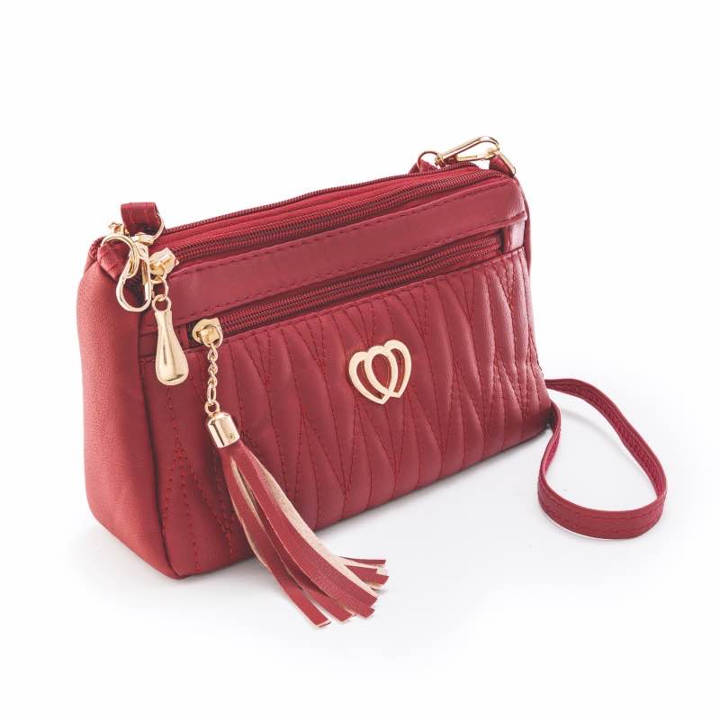 Heart & Soul Crossbody (merlot)