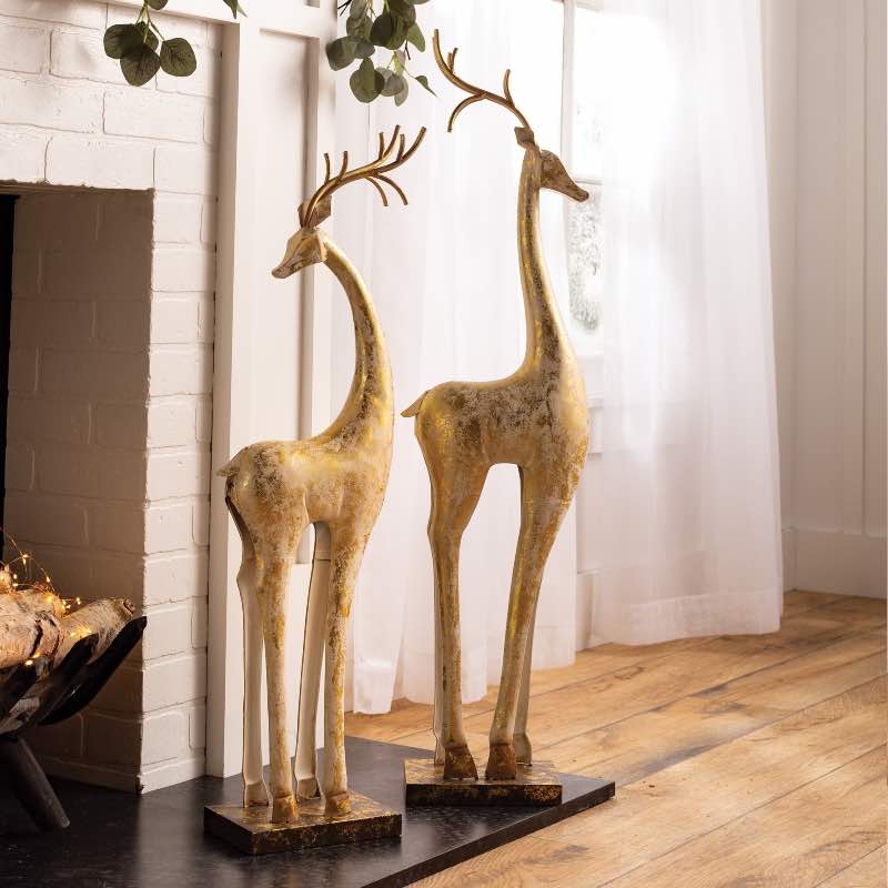 Deer Statue (Neck Turned)