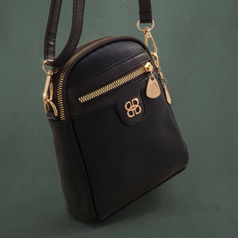 The Voyager Crossbody(black)