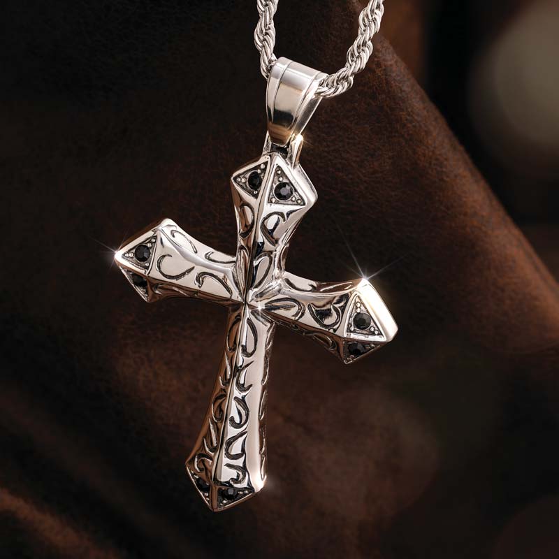 Men's Stauropolis Cross Necklace