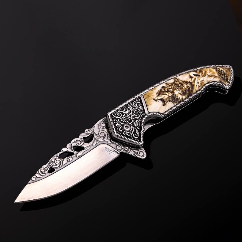 Wildlife Knife (Wolf)