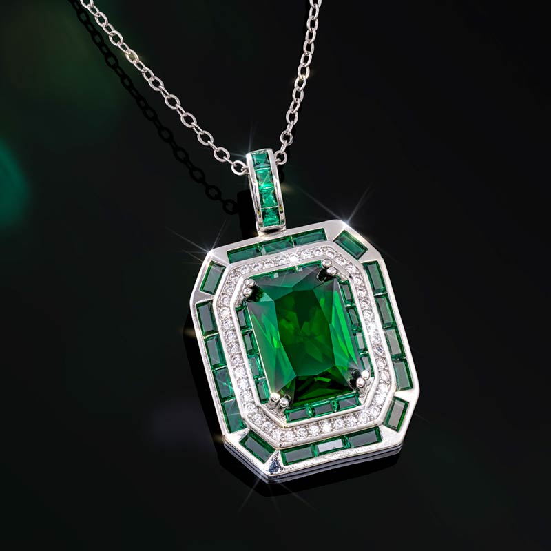 Women's Hypnotic Absinthe DiamondAura Necklace