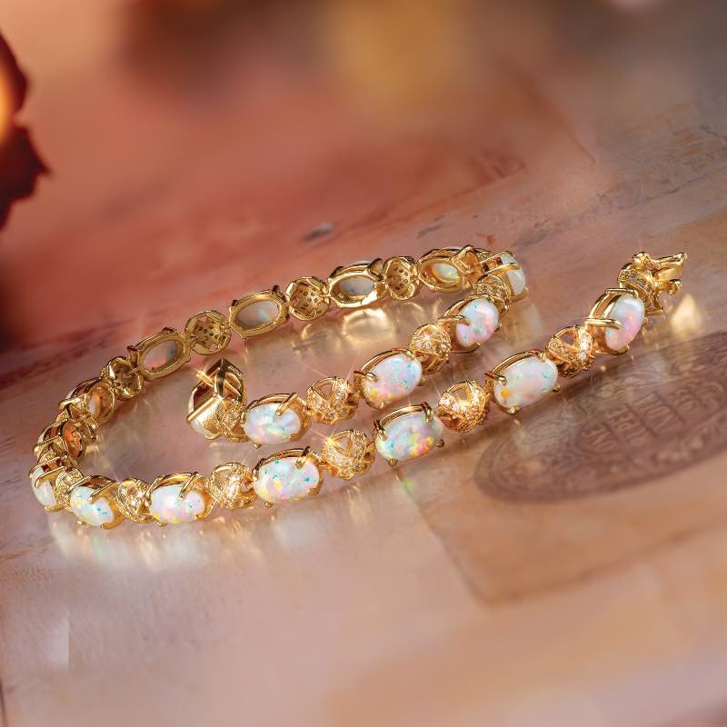 Fire & Light Lab-Opal Bracelet