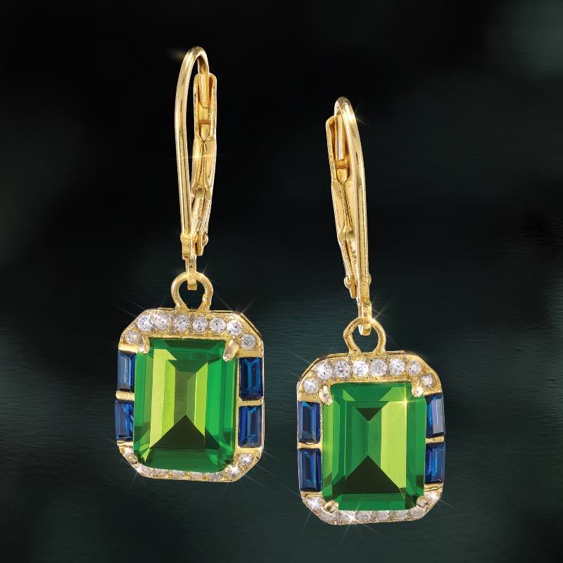 High Style Helenite Earrings