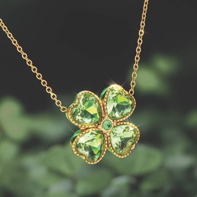 Irish Luck DiamondAura Necklace