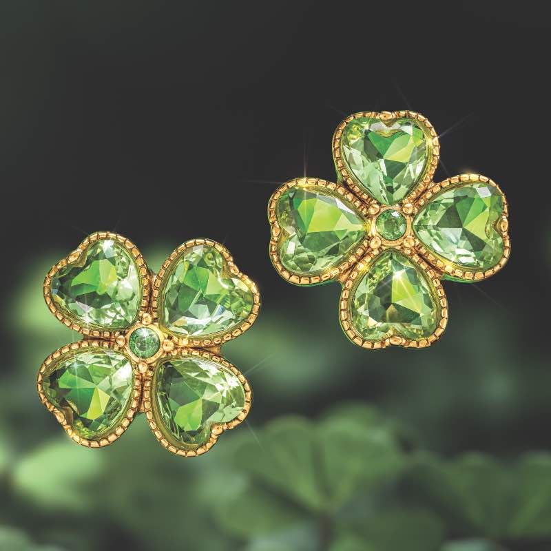 Irish Luck DiamondAura Earrings