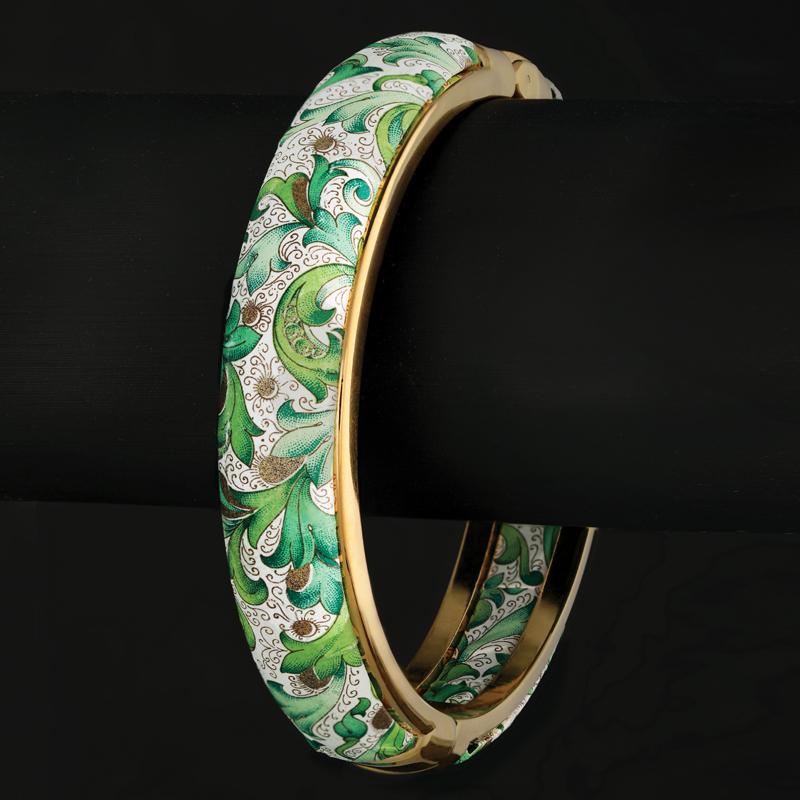 Women's Florentina Verde Fiori Bangle