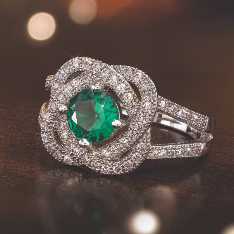 Women's Supernova  Ring (Green)