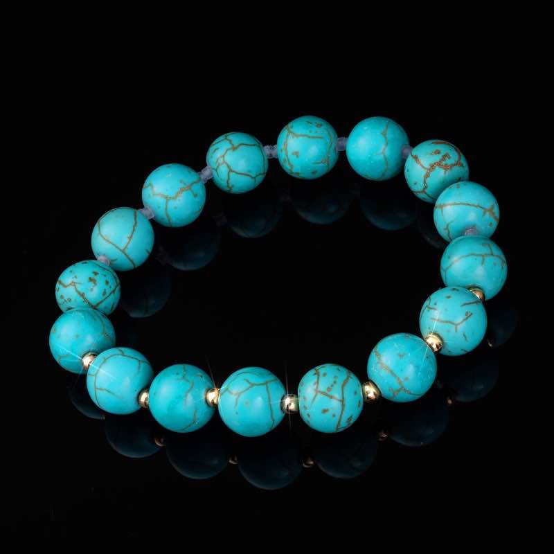 Women's Howlite Statement Bracelet (81 ctw)