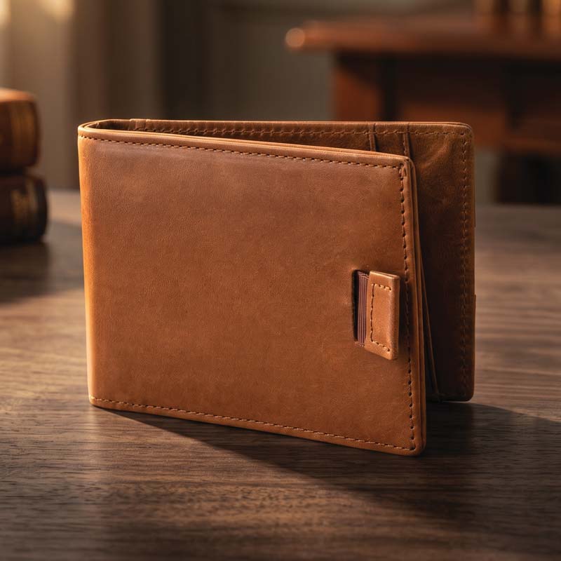 Executive Slim Bifold with Monday Clip