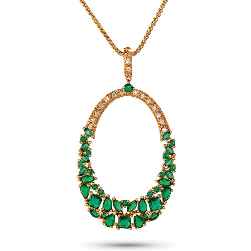 Empress Necklace (Verdant Green)