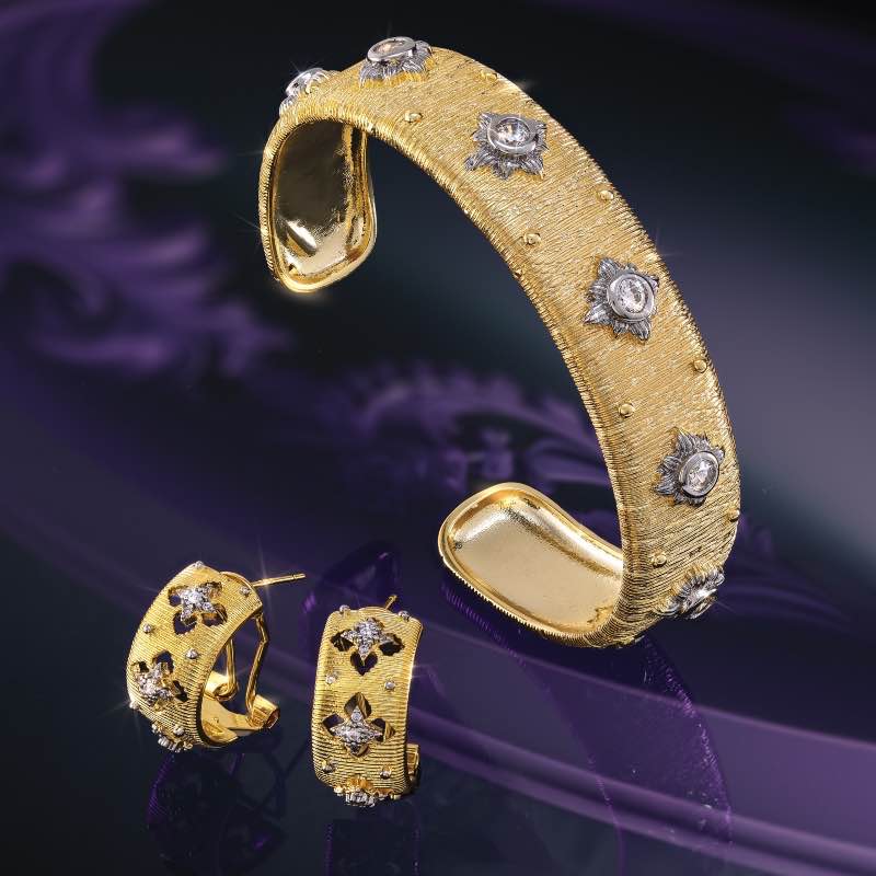 The Goddess Ring Cuff and Earrings