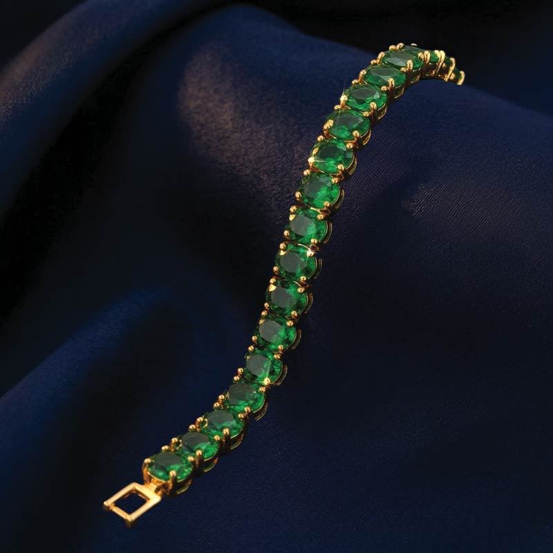 The Royal Court Necklace (Green Majesty)