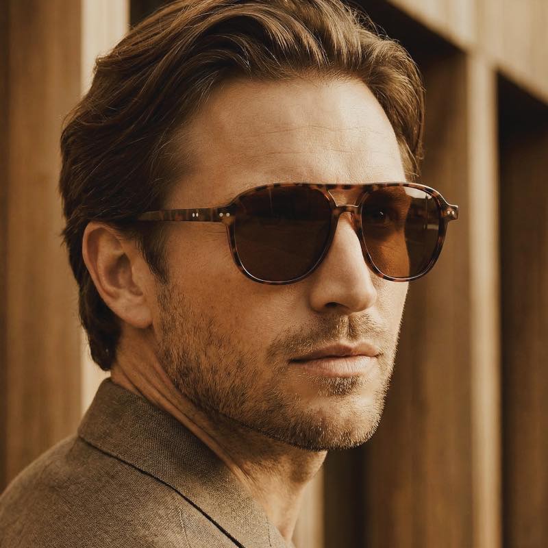 The Hudson Double-Bridge Sunglasses