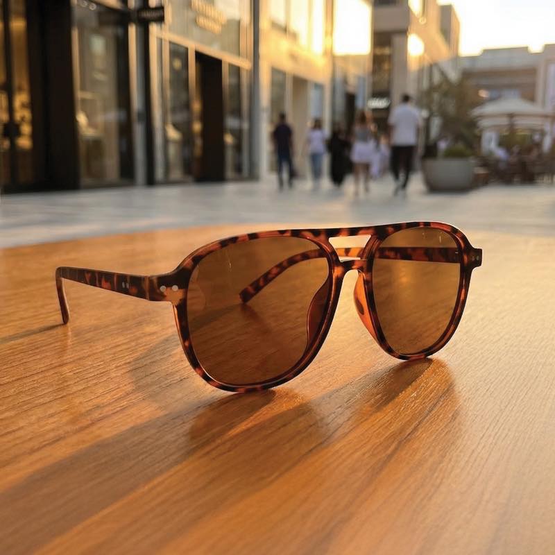 The Hudson Double-Bridge Sunglasses