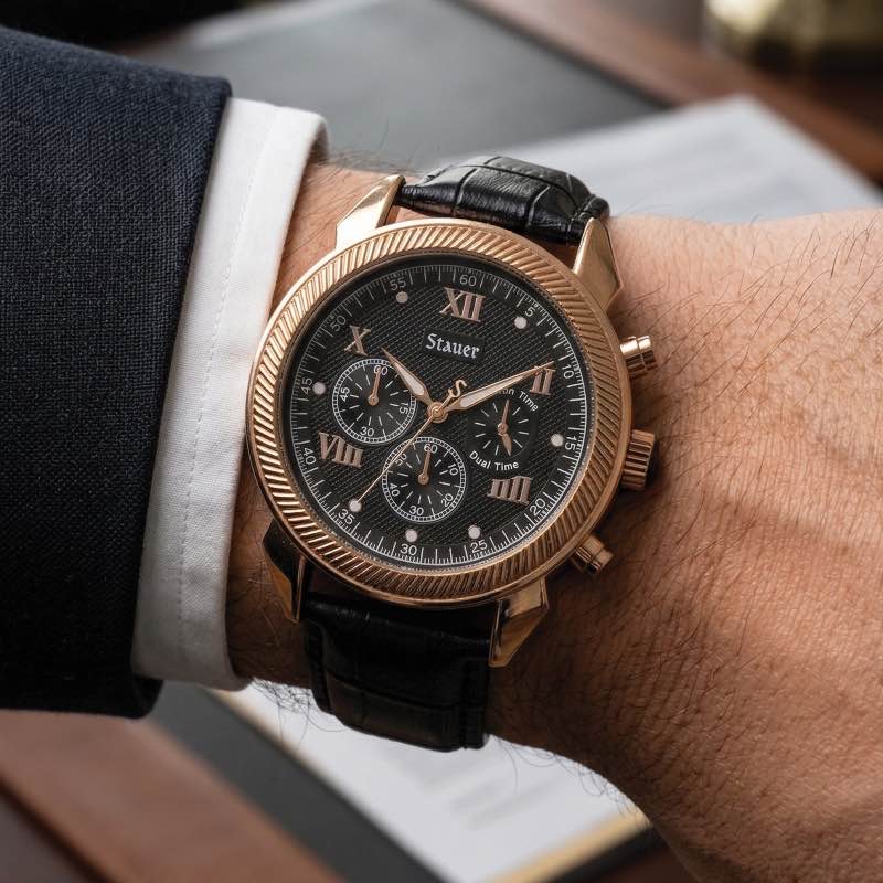 Stauer Black Reserve Chronograph