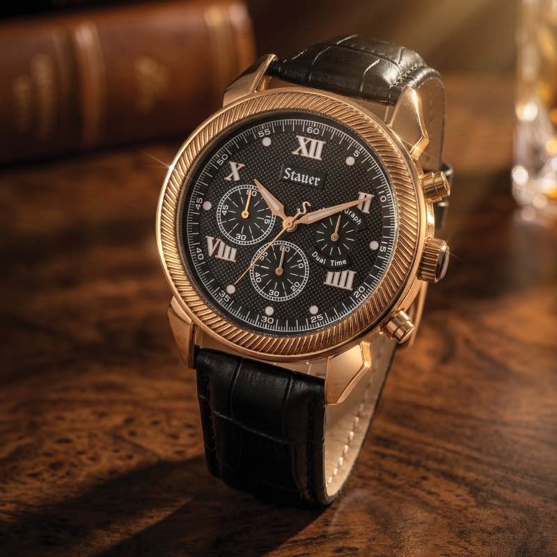Stauer Black Reserve Chronograph
