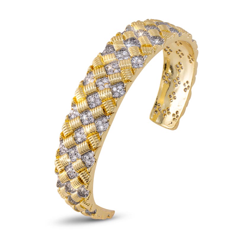 Twisted Lattice Cuff