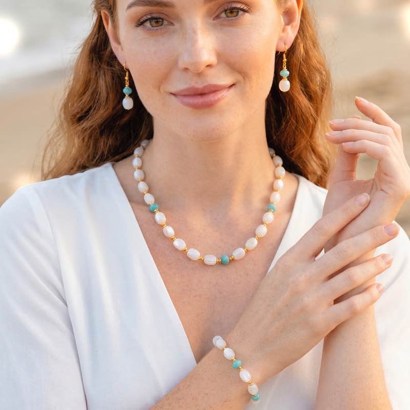 Seaside Luster Earrings