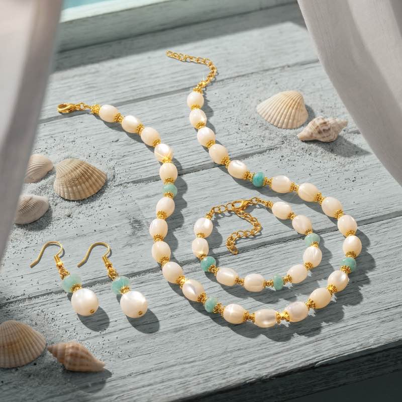 Necklace, Bracelet & Earrings