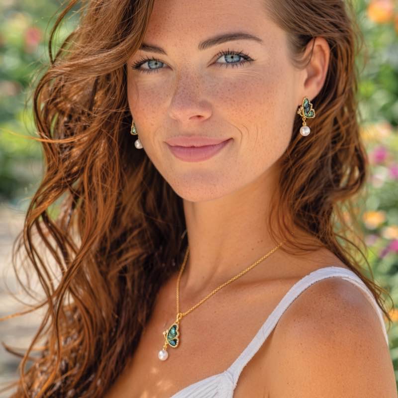 Tide & Wing Butterfly Necklace