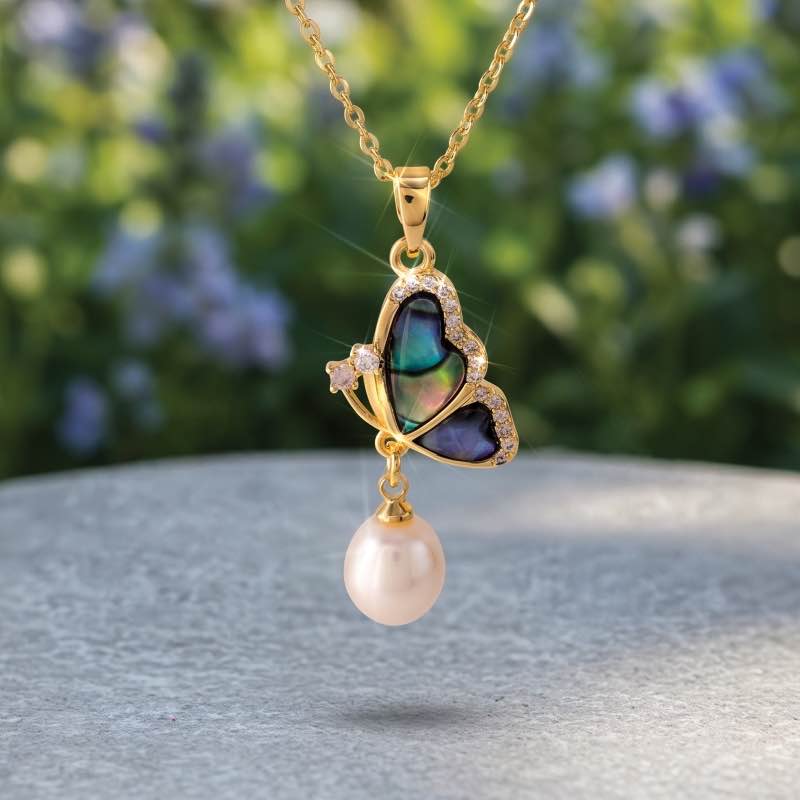 Tide & Wing Butterfly Necklace