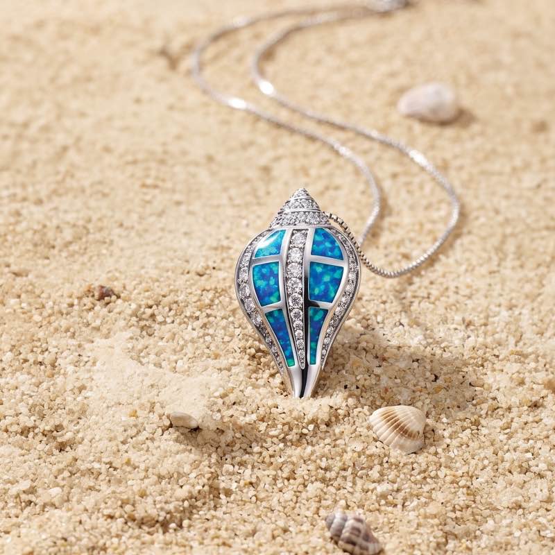 Caribbean Blue Opal Necklace (Set of All 3)