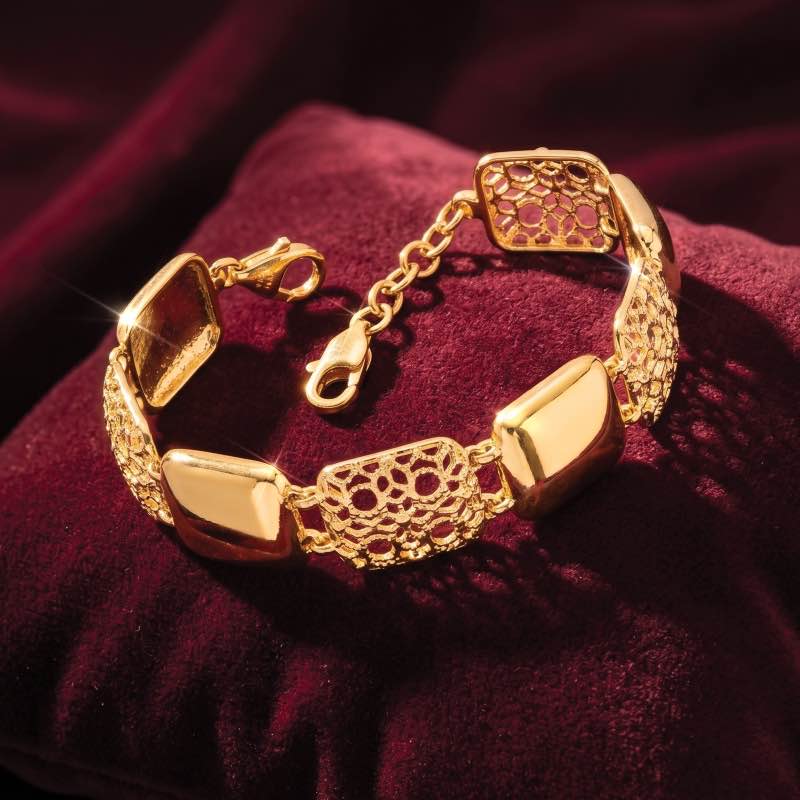 Arezzo Scrollwork Bracelet
