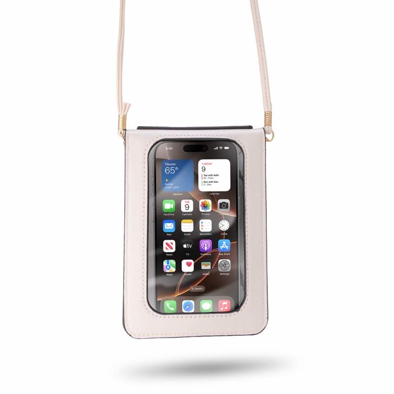 The Touch & Go Crossbody (soft ivory)