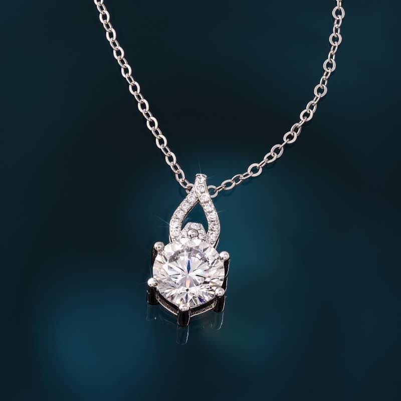 Eternal Fire Moissanite Necklace