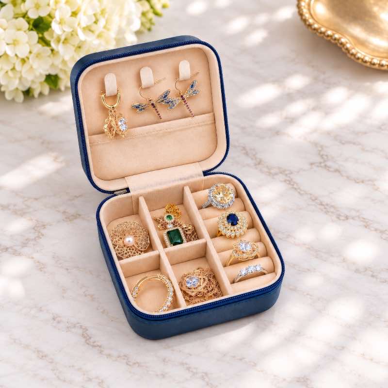Stauer Signature Travel Jewelry Box