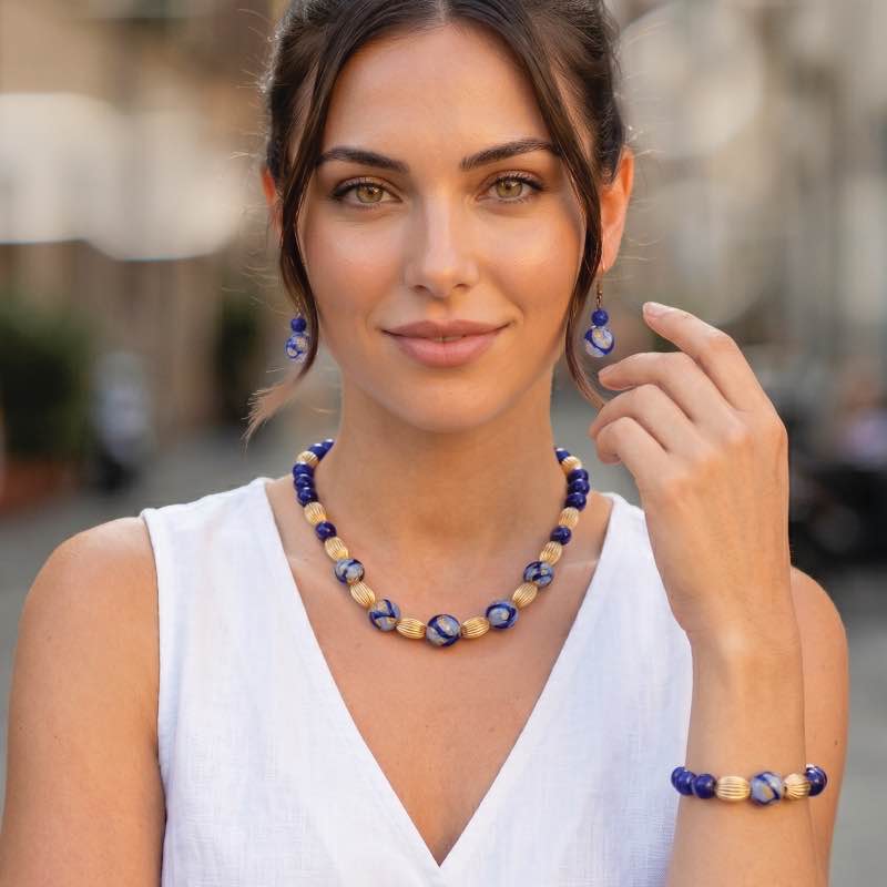 Costa Blu Murano Necklace
