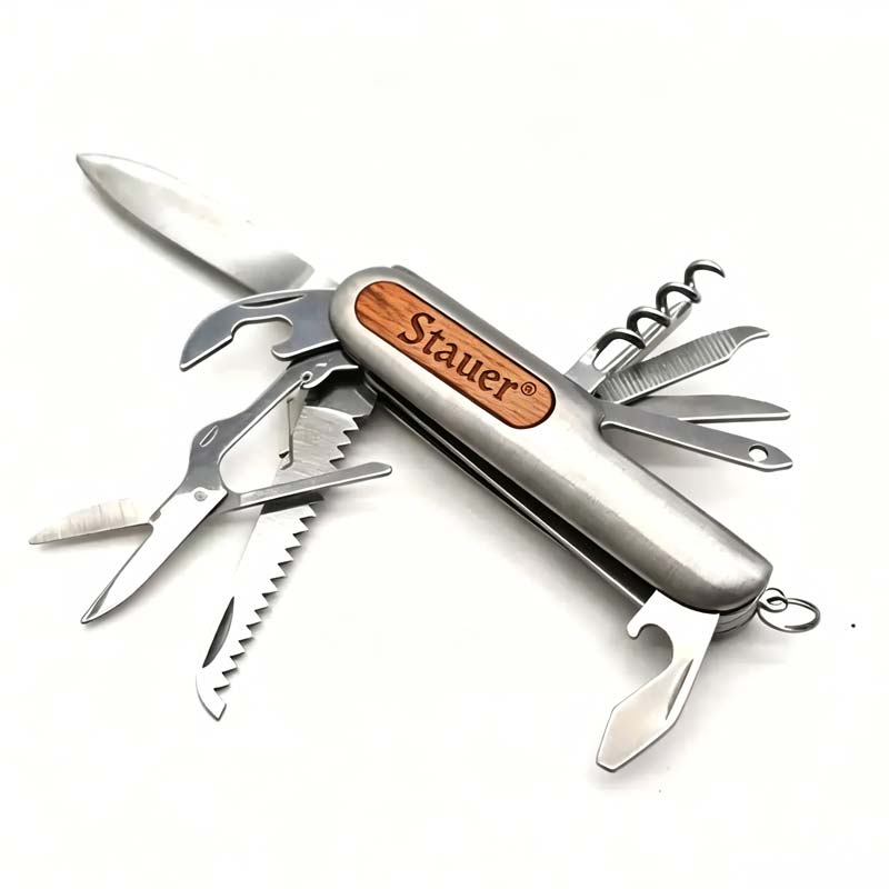 14-in-1 Wood-Accent Pocket Tool