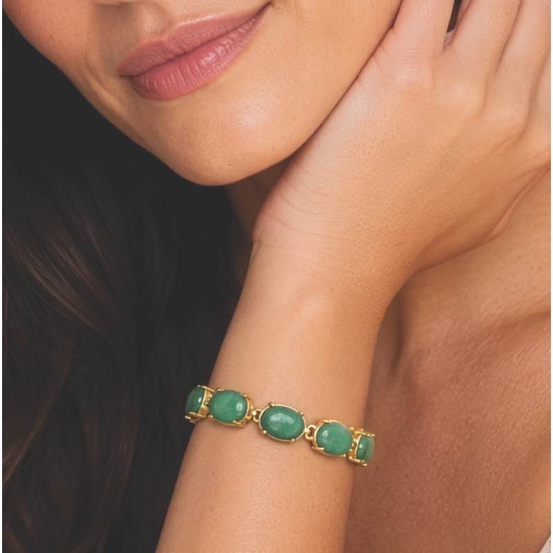 Dynasty Jade Bracelet (60 ctw)