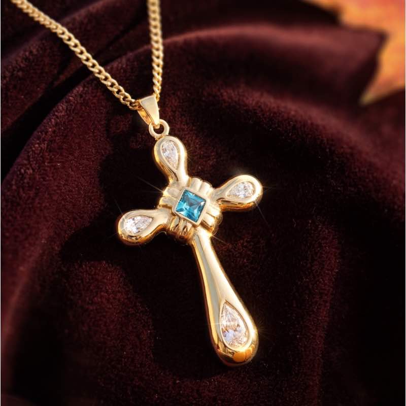 Guiding Light Cross Necklace