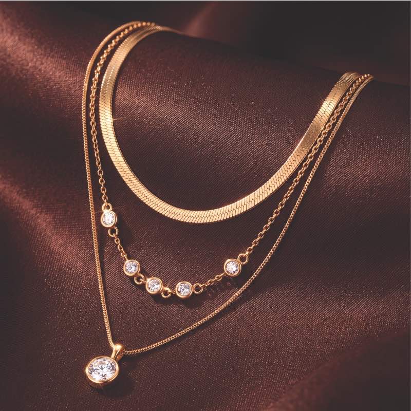 Golden Hour Layered Necklace