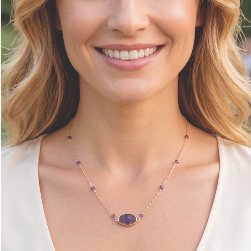 Amethyst Elegance Necklace