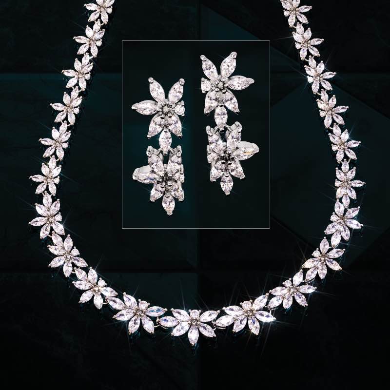 DiamondAura Encore Necklace & Earrings