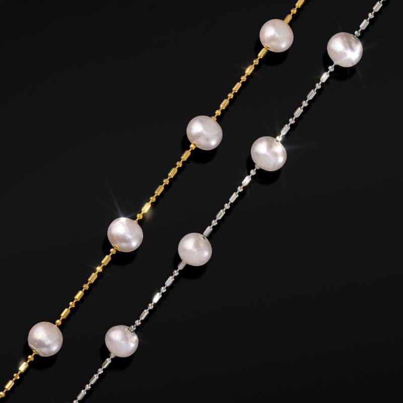 Duet Pearl Necklace Set